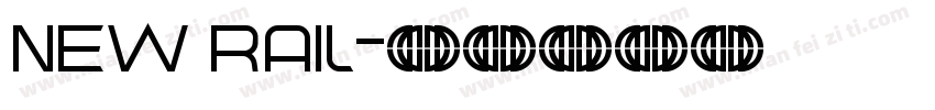 New Rail字体转换